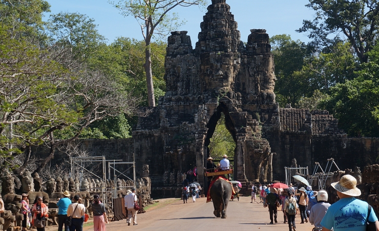 "Angkor Wat Entrance"