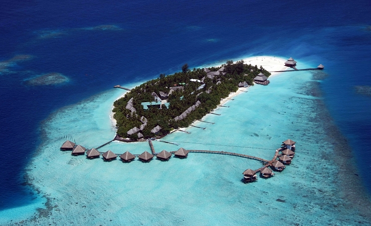 "An Island Paradise in the Maldives"