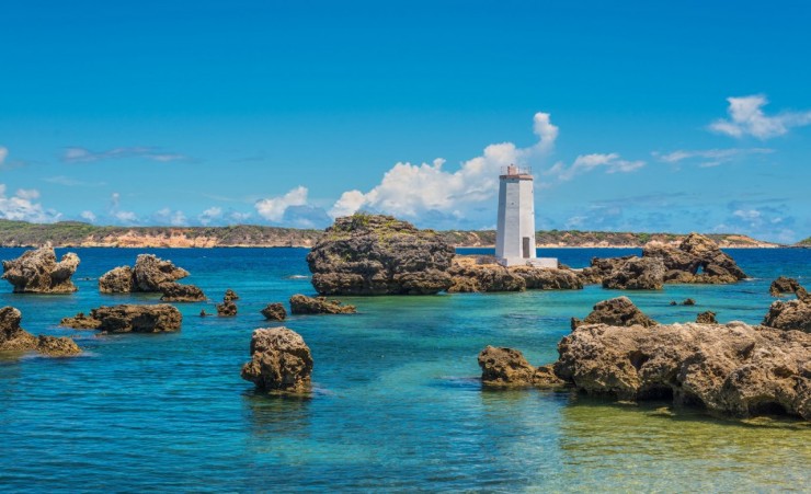 "Lighthouse Of Cap Andranomody Near Ramena Village"