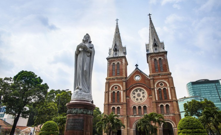 "Notre Dame Cathedral Saigon"