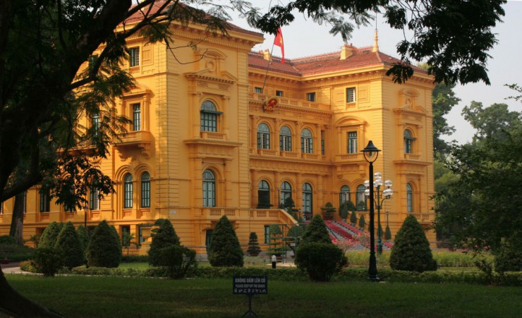 "Presidential Palace Hanoi"