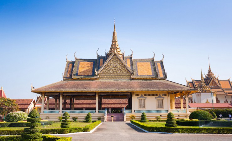 "Royal Palace In Phnom Penh"