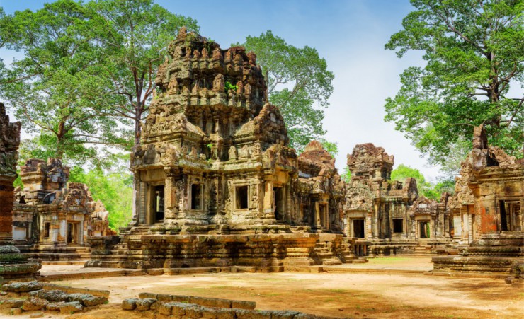 "Thommanon Temple In Angkor"