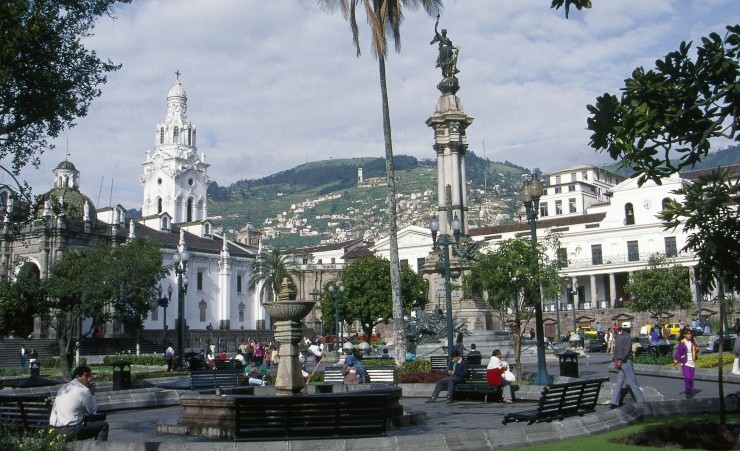 "Independence Square, Quito"