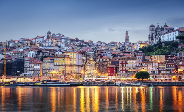 "Porto In The Evening"