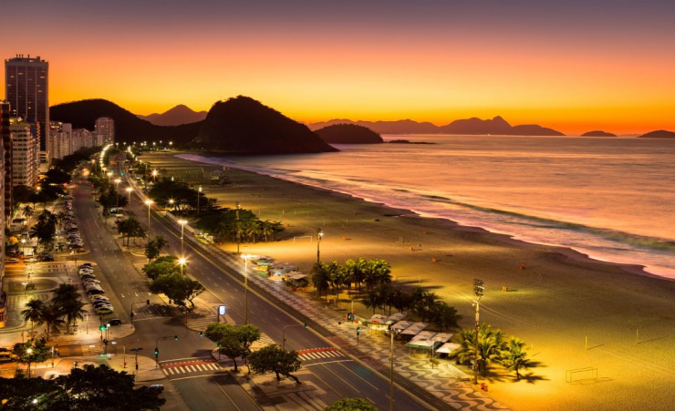 "Copacabana At Sunset"