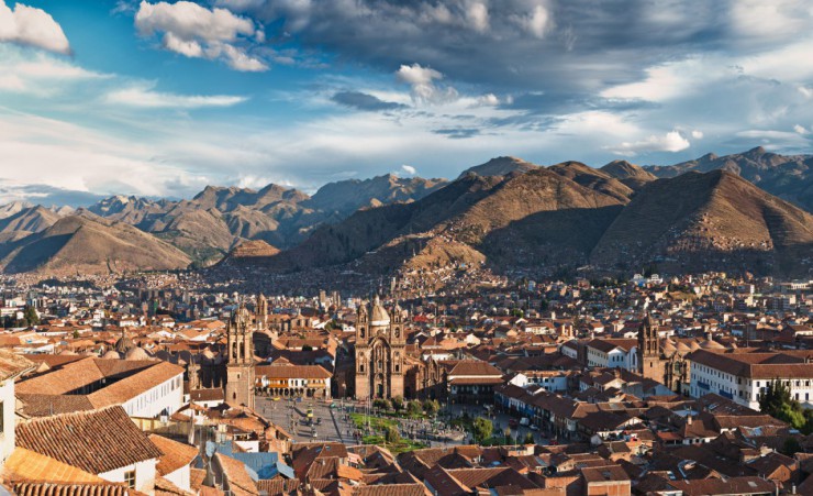 "Cusco Aerial Shot"