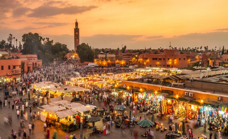 "Djemaa El Fnaa Square   Marrakech"