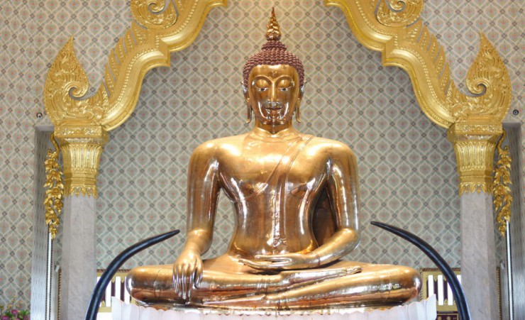 "Golden Buddha, Wat Traimit, Bangkok"