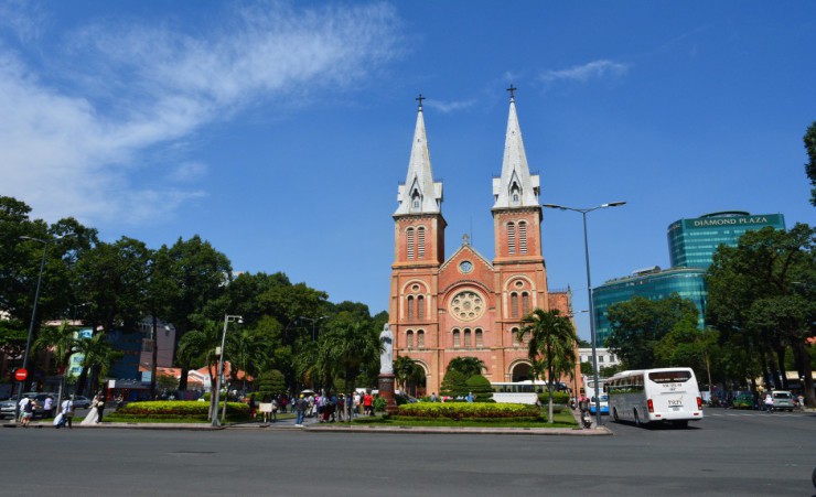 "Notre Dame Cathedral, Saigon"