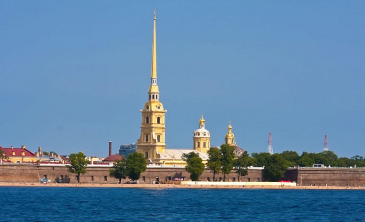 "Peter And Paul Fortress In Saint Petersburg"