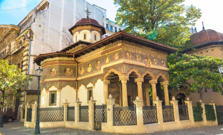 "Stavropoleos Monastery   Bucharest"