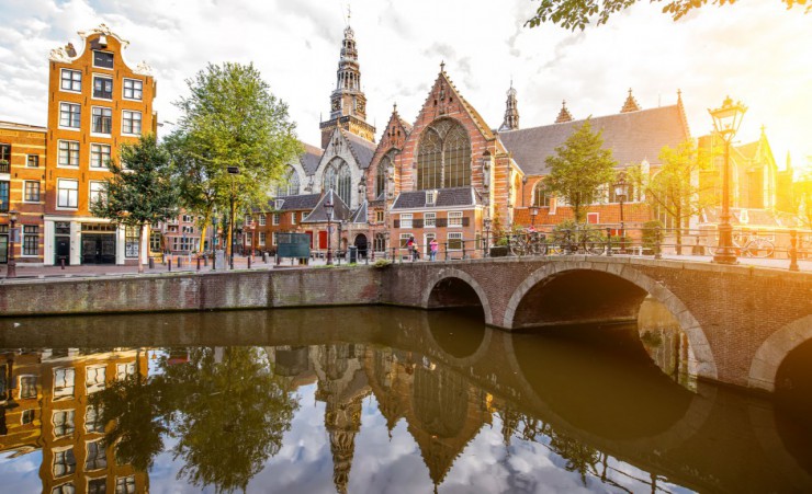 "Amsterdam Cityscape"