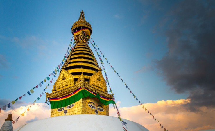 "Swayambhunath Stupa   Kathmandu"