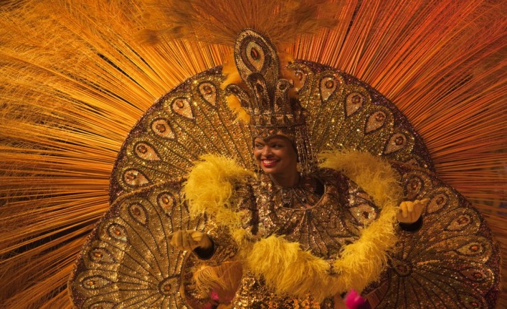 "Samba Dancer, Rio de Janeiro"