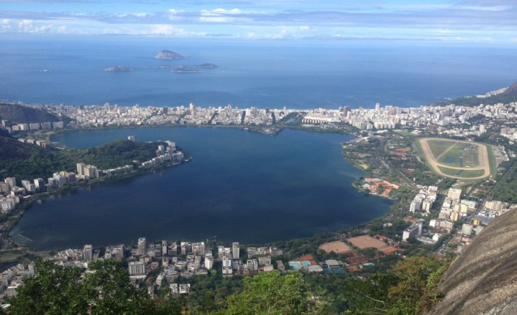 "View from Christ the Redeemer"