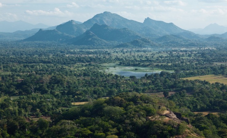 "The view from Sigirya"