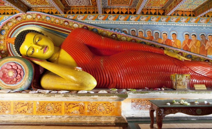 "Reclining Buddha Anuradhapura"