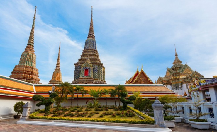 "Wat Pho Temple Bangkok"