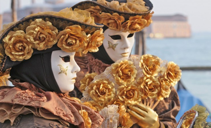 "Venice Carnival Masks"