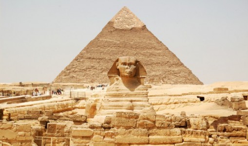 Cairo Pyramids and The Nile 