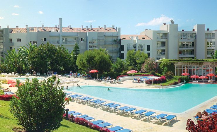 Pool and Hotel