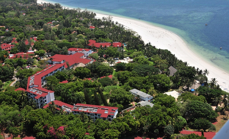 Aerial View Of Resort